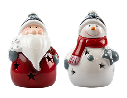 Ceramic Christmas LED Ornament