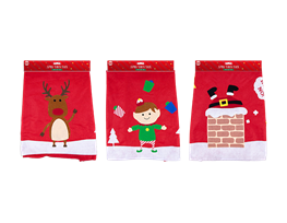 Jumbo Fabric Santa Sack 70 x 50cm