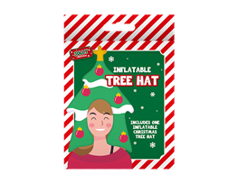 Inflatable Christmas Tree Hat