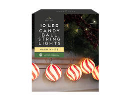 10 LED Candy Ball String Lights