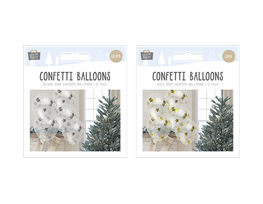 Star Confetti Balloons 5pk