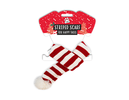 Christmas Pet Stripe Scarf